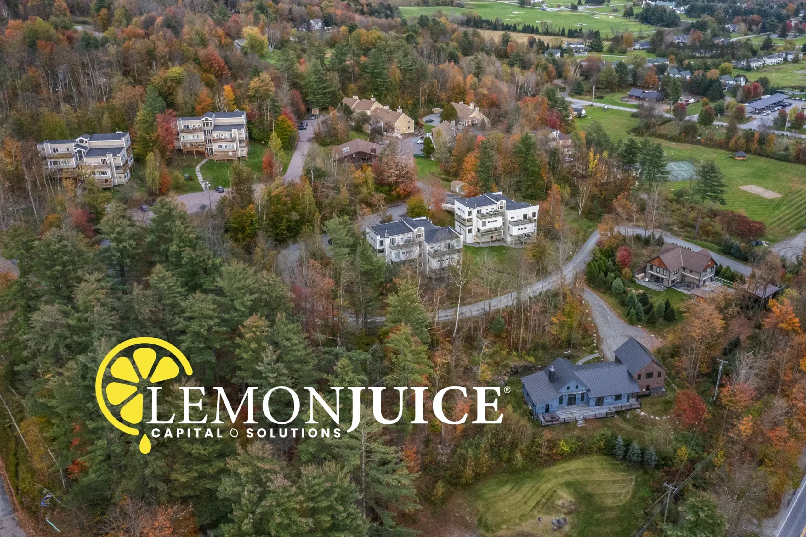 Mountainside Resort at Stowe Aerial Photo